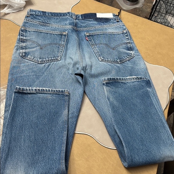 BNWT Levi’s x REDONE indigo 70s straight jeans - Picture 13 of 14